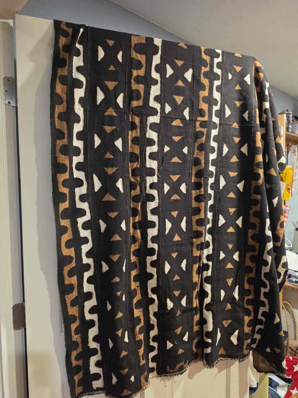 Handwoven Mudcloth Textile From Mali, West Africa